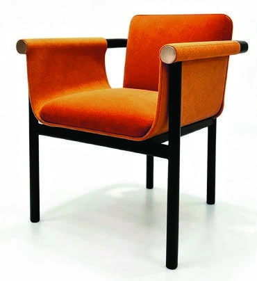 B-676 Dining Armchair — catalogue product photograph