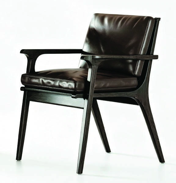 B-730 Dining Armchair — catalogue product photograph